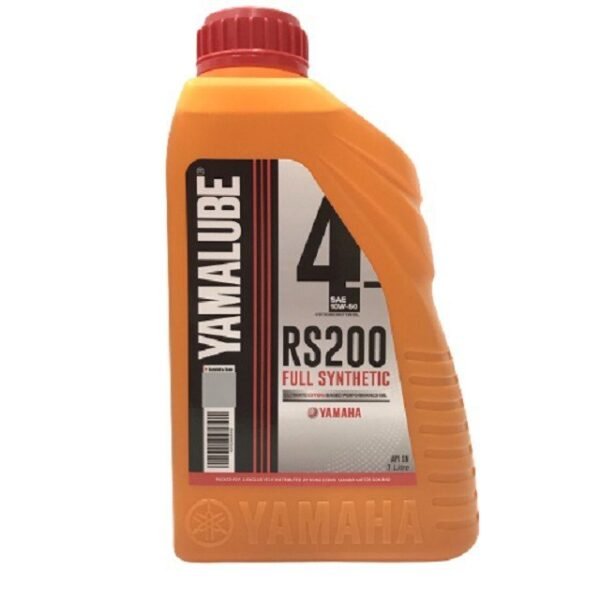 YAMALUBE RS200 4T SAE 10W-50 FULLY SYNTHETIC ENGINE OIL 1 LITRE